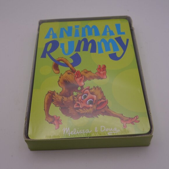 Melissa & Doug Animal Rummy Playing Cards 14370 Still in Plastic - Picture 8 of 15